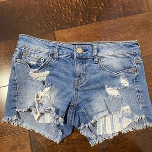 Aeropostale ripped shorts